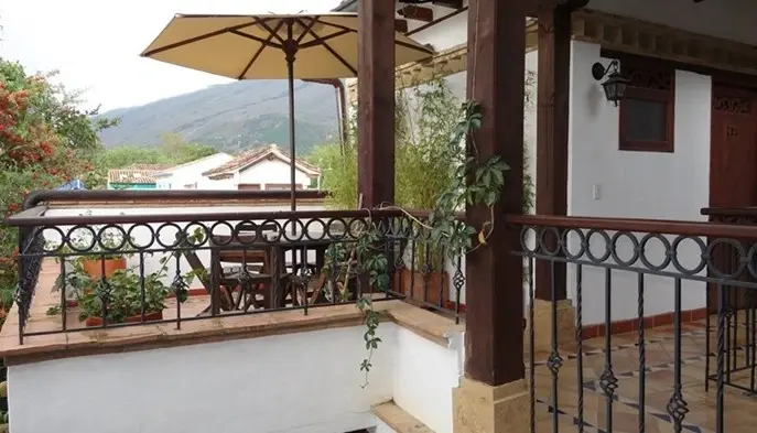 Área solar del hotel